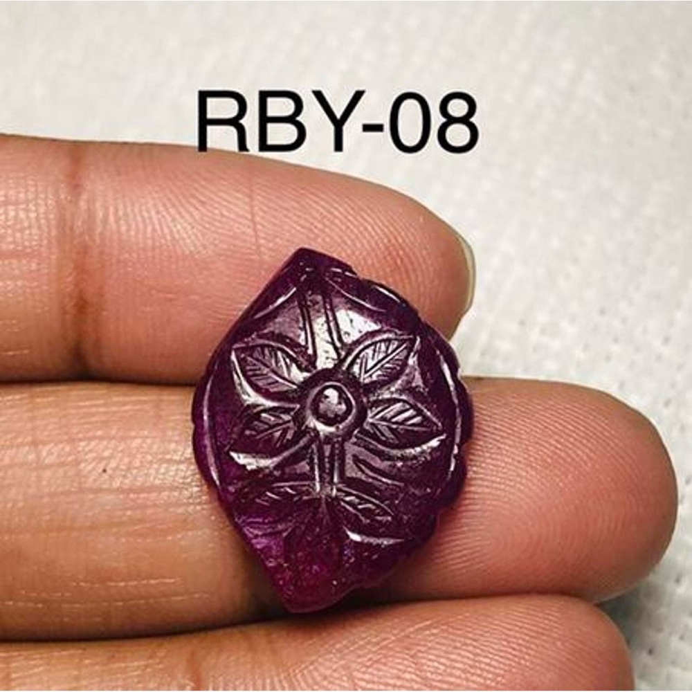 Intricate Purple Gemstone Brooch